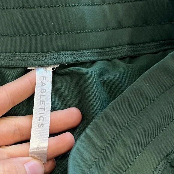 Fabletics Forest Green Athletic Joggers S - Picture 3 of 3